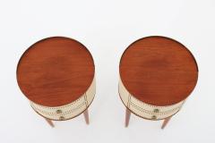 Halvdan Pettersson Scandinavian Midcentury Bedside Tables by Halvdan Pettersson 1940s - 1144068