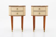 Halvdan Pettersson Scandinavian Midcentury Bedside Tables by Halvdan Pettersson 1940s - 1144069