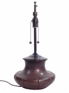 Hammered Copper Urn Lamp - 1704593