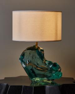 Hammered Glass Table Lamp - 2749060