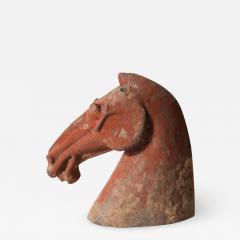 Han Dynasty 206 BC 220 AD Horse Head China - 885897