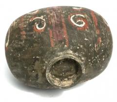 Han Dynasty Earthenware Cocoon Jar - 3605490