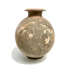 Han Dynasty Earthenware Cocoon Jar - 3605475