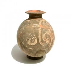 Han Dynasty Earthenware Cocoon Jar - 3605476