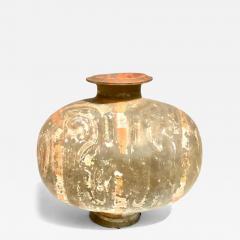 Han Dynasty Earthenware Cocoon Jar - 3610569