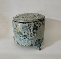 Han Dynasty Glazed Tripod Censor Zun  - 3053002