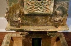 Han Dynasty Green Glazed Archers Watch Tower Oxford TL Tested - 3042543