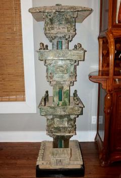 Han Dynasty Green Glazed Archers Watch Tower Oxford TL Tested - 3042568
