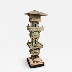 Han Dynasty Green Glazed Archers Watch Tower Oxford TL Tested - 3044470