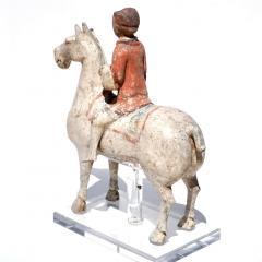 Han Dynasty Pottery Horse and Rider - 3078713