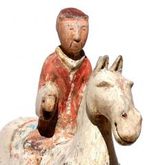 Han Dynasty Pottery Horse and Rider - 3078722