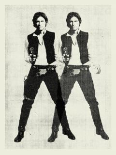 Han Solo Pop Art Print - 4299703