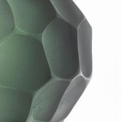 Hand Blown Modern Murano Bowl in Eucalyptus Green Large - 4227096