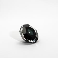 Hand Blown Murano Ashtray in Grey - 4208230