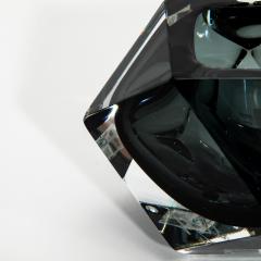 Hand Blown Murano Ashtray in Grey - 4208297