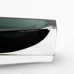 Hand Blown Murano Ashtray in Grey - 4208303
