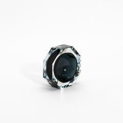 Hand Blown Murano Ashtray in Grey - 4208489