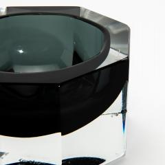Hand Blown Murano Ashtray in Grey - 4208496