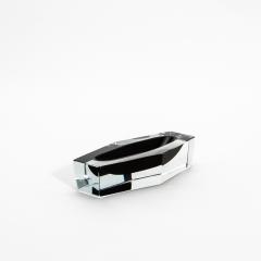 Hand Blown Murano Ashtray in Onyx Black - 4208416