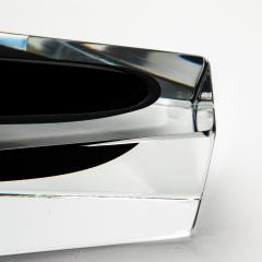 Hand Blown Murano Ashtray in Onyx Black - 4208454