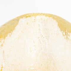 Hand Blown Murano Bowl with 24 Karat Gold Flecks - 4208319