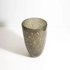 Hand Blown Murano Bullicante Vase in Gold - 3851116