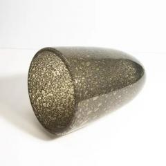 Hand Blown Murano Bullicante Vase in Gold - 3851161