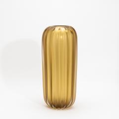 Hand Blown Murano Cactus Vase in Amber Large - 4229192