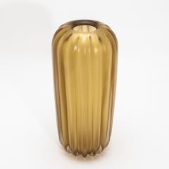 Hand Blown Murano Cactus Vase in Amber Large - 4229194