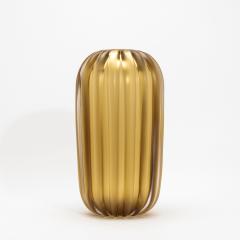 Hand Blown Murano Cactus Vase in Amber Large - 4229238