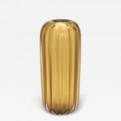 Hand Blown Murano Cactus Vase in Amber Large - 4229911