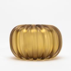 Hand Blown Murano Cactus Vase in Amber Small - 4229208