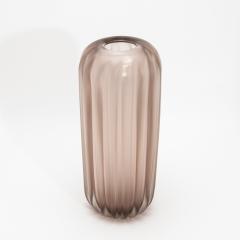 Hand Blown Murano Cactus Vase in Amethyst Large - 4231647