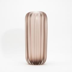 Hand Blown Murano Cactus Vase in Amethyst Large - 4231648