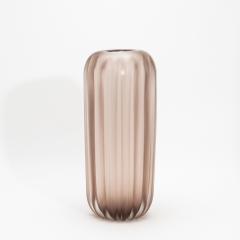 Hand Blown Murano Cactus Vase in Amethyst Large - 4231652