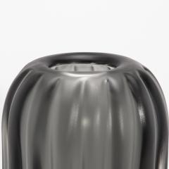Hand Blown Murano Cactus Vase in Grey Medium - 4227137