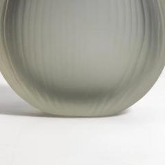 Hand Blown Murano Canetto Vase in Grey Medium - 3851035