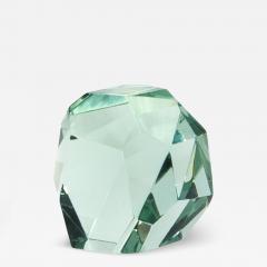 Hand Blown Murano Diamond Sculpture - 4208643