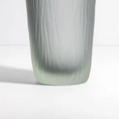 Hand Blown Murano Ghost Vase in Grey Large - 3851828