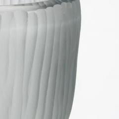 Hand Blown Murano Ghost Vase in Grey Large - 3851829