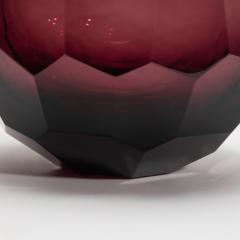 Hand Blown Murano Globe Vase in Amethyst - 4260741