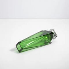 Hand Blown Murano Goccia Vase in Green Small - 3852415