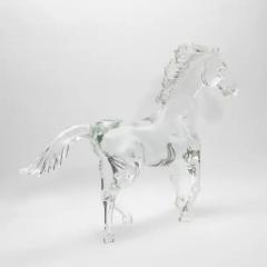 Hand Blown Murano Horse Sculpture - 3906885