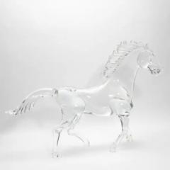 Hand Blown Murano Horse Sculpture - 3906886