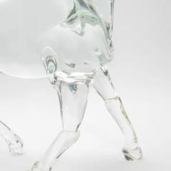 Hand Blown Murano Horse Sculpture - 3906897