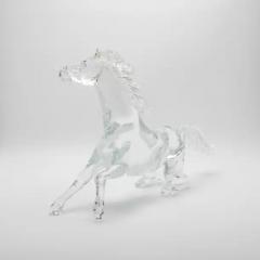 Hand Blown Murano Horse Sculpture - 3906892