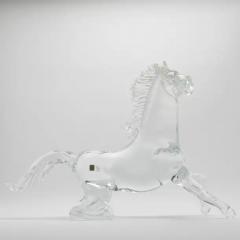 Hand Blown Murano Horse Sculpture - 3906916