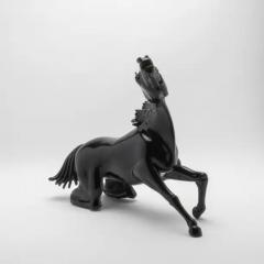 Hand Blown Murano Horse Sculpture - 3906903