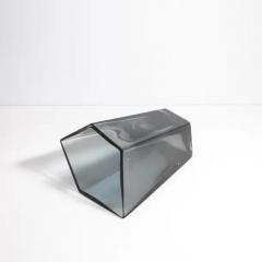 Hand Blown Murano Penta Vase in Grey Large - 3853685