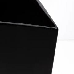 Hand Blown Murano Penta Vase in Onyx Black - 3854147